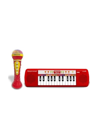 Işıklı Org Ve Mikrofon İle 24 Tuşlu Karaoke Seti