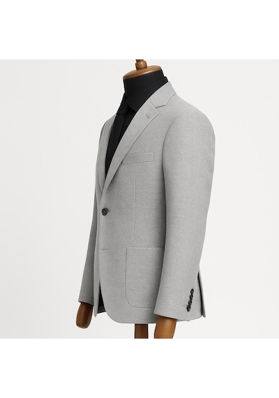 Fabio Cassani Erkek İtalyan Kesim Astarsz Blazer Ceket Klasik Ve Modern Şıklık - 7472 Taş