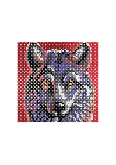 Yetişkin Boncuk Aktivite Seti Kurt -wolf Actıvıty Art Beads Ppa01-02