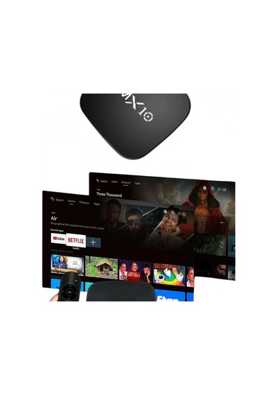 Mx Box Android Tv Box 2.4g Wifi Medya Oynatıcı Tv Uyumlu Eğlence Kutusu