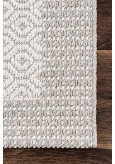 Koza Hayad Nomad Krem Vizon Halı Kilim Salon Oturma Odası Yatak Odası Koridor Makine Halısı A2418b Krem Vizon