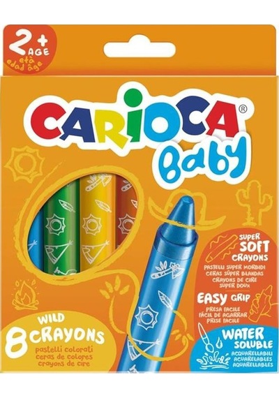 Carioca 8 Renk Jumbo Bebek Pastel Boya 42892