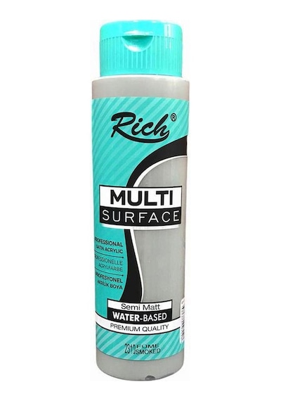 Rich Multi Surface Her Yüzey için Akrilik Boya 500 Cc. 2310 Füme