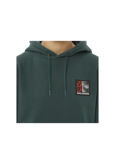Salomon Freestyle Hoodıe 22889 Yeşil