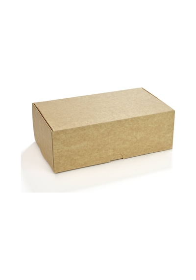 Kurabiye Kutusu Beyaz-kraft 21 X 12 Cm 100 Adet