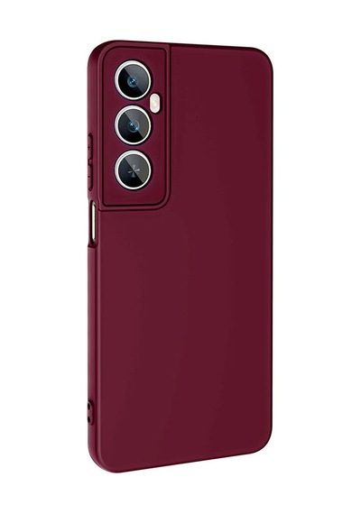 Realme C65 4g Kılıf Yumuşak Silikon Kamera Korumalı Lansman Pazarplus Lila