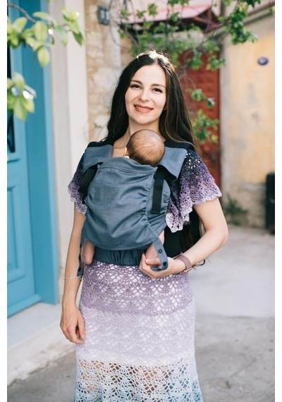 Tr Start Kanguru - Denim Bebekle Birlikte Büyüyen Doğumdan İtibaren Kullanılan Ergonomik Kanguru