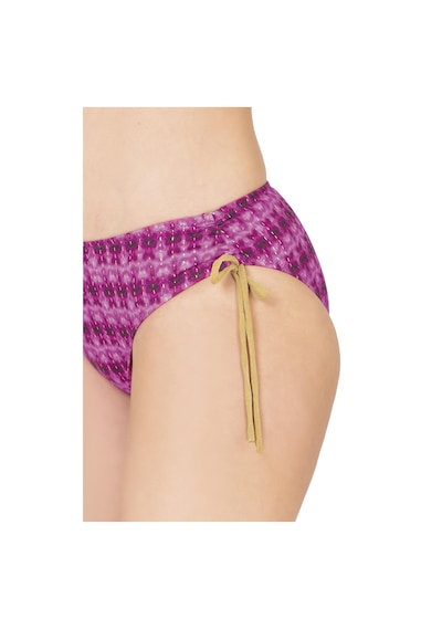 Endeep Kadın Pembe Parıltılı Straplez İp Detaylı Bikini Takımı Pembe