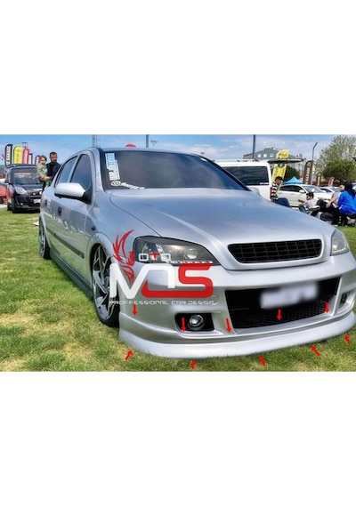 Opel Astra G Opc Ön Tampon Alt Eki Fiberglass Boyasız