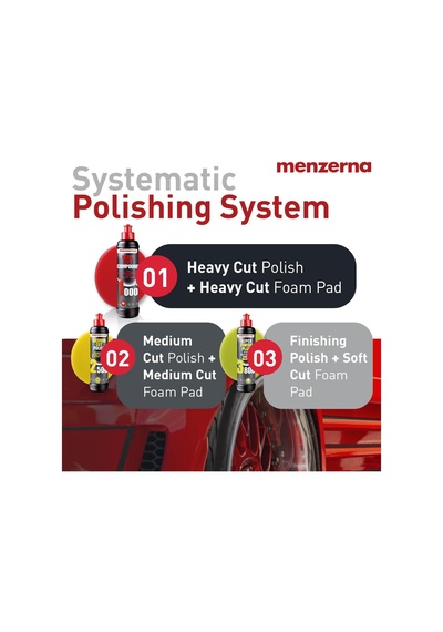 Menzerna Ağır Kesim Premium Köpük Parlatma Pedi 150 Mm / 6"