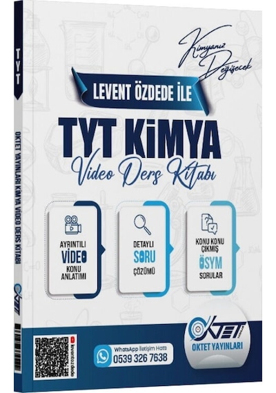 Oktet Yayınları Tyt Kimya Video Ders Kitabı