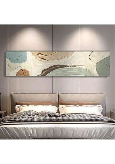 Yatak Başı El Yapımı Yağlı Boya Tablo 135x60cm