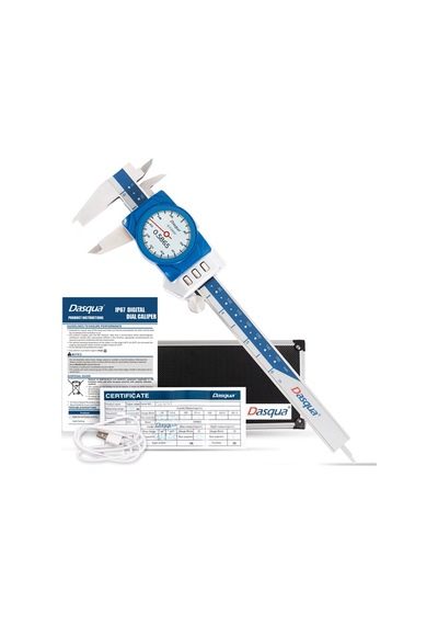 Dasqua 3004-0005 Dijital Göstergeli Ip67 Saatli Kumpas 0-150mm