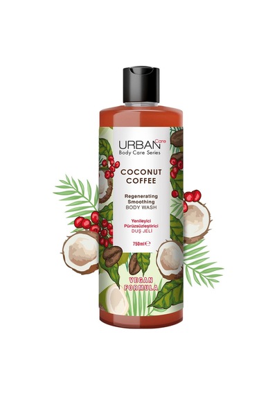 Urban Care Body Series Coconut Coffee Duş Jeli 750 Ml 2 Adet Hindistan Cevizi