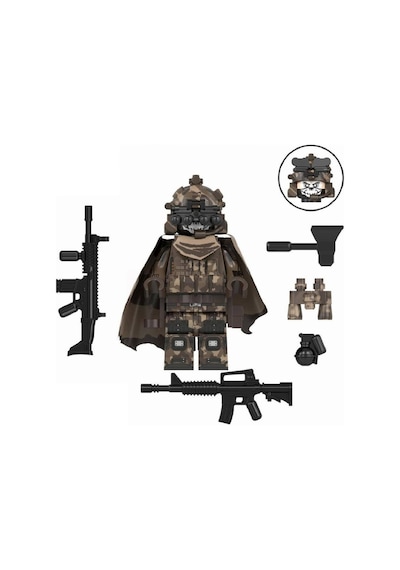 Ww2 Military Mini Figür Cod Command 2 W-037