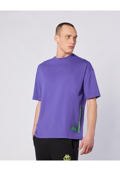 Kappa Bento Tshirt Erkek Mor Regular Tişört