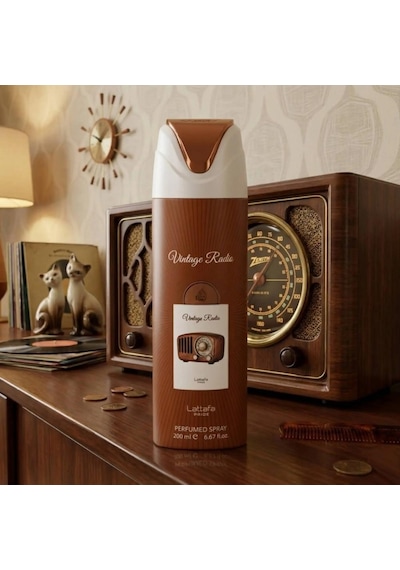 Lattafa Pride Vintage Radio Bodyspray 200 Ml Kadın Vücut Spreyi