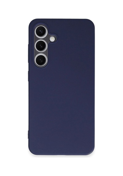 Samsung Galaxy S24 Kılıf First Silikon - Lacivert