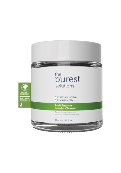The Purest Solutions, Arındırıcı Ve Canlandırıcı Tüm Ciltler İçin Meyve Asitleri İçeren Toz Temizleyici 55 Gr
