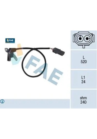Krank Mıl Sensoru Laguna Megane R21 Safrane Scenıc 2.0 16v Fae 7700728637/ 7700728637/ 7700739793