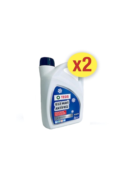2 Adet Antifriz Mavi Teos