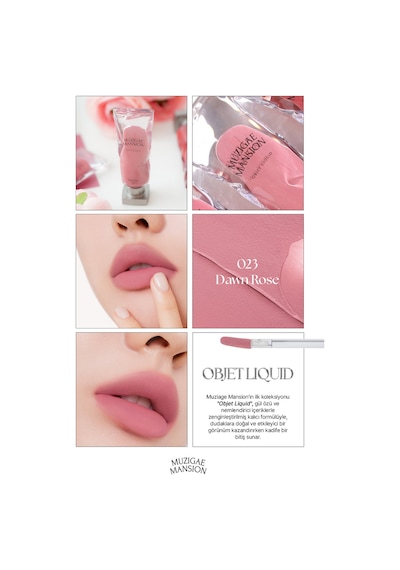 Muzıgae Mansıon Objet Liquid 023 Dawn Rose 023 Dawn Rose