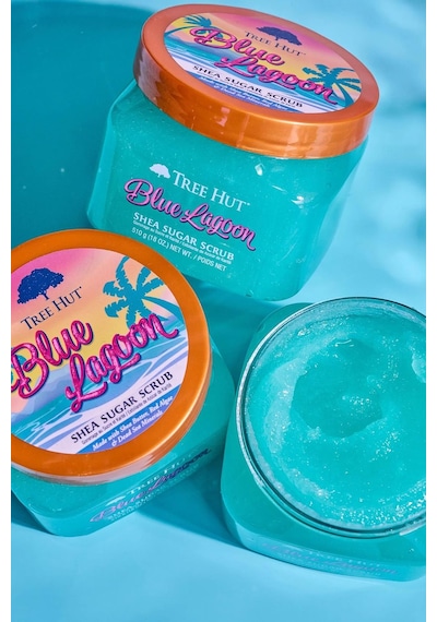 Tree Hut Blue Lagon Shea Sugar Scrub Vücut Peeling 510 G