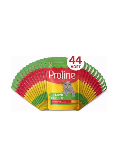 Proline Pouch Kuzu Etli Yaş Kedi Mama 44 X 85 Gr