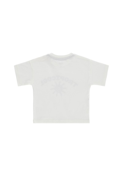 Civil Baby Tropicool Baskılı 3-12 Ay Tişört - Ekru