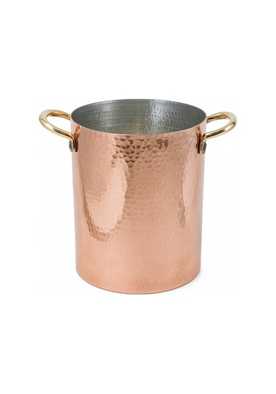 Cuvesta El Yapımı Kalın 1.5mm Modern Bakır Buz Kovası 16 21cm