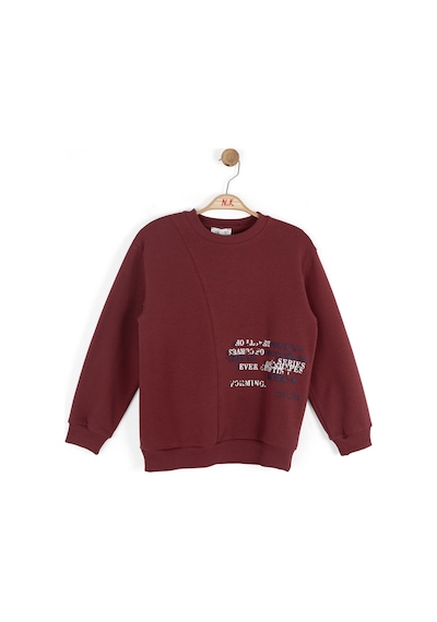 Xo Kids Erkek Çocuk Swaetşirt 8-14 Yaş 49301 Bordo