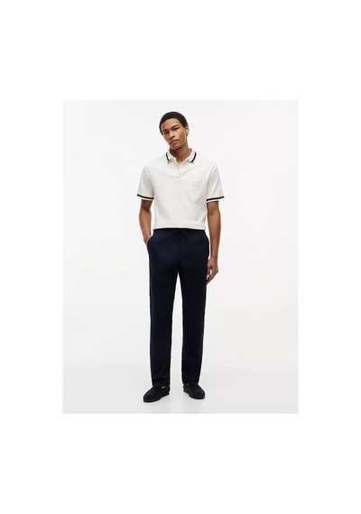 Tommy Hilfiger Erkek Normal Kalıp Pamuklu Beli Lastikli Düz Paça Chino Lacivert Pantolon-16073 Blue Tommy Hilfiger Erkek Normal Kalıp Pamuklu Beli Lastikli Düz Paça Chino Lacivert Pantolon-16073 Blue