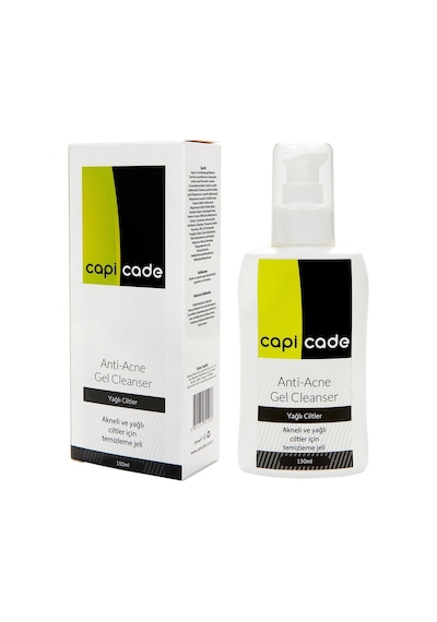 Capicade Acne Yağlı Ciltler İçin Temizleme Jeli 150 ML