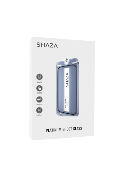 Shaza Aırglass Uygulama Aparatlı Cam Ekran Koruyucu Apple Uyumlu iPhone 17
