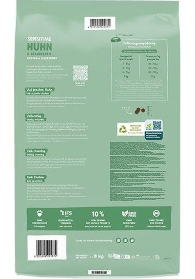 Sanabelle Sensitive Tavuklu Ve Yaban Mersinli Yetişkin Kuru Kedi Maması 8 Kg
