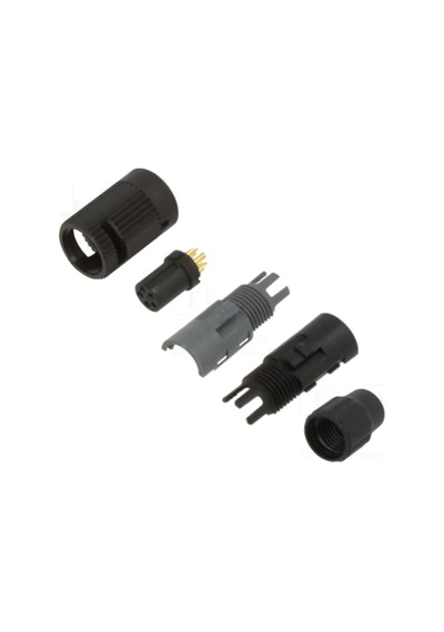 99 9479 100 08 710 Bayonet Ip40 Subminyatür Dairesel Konnektör