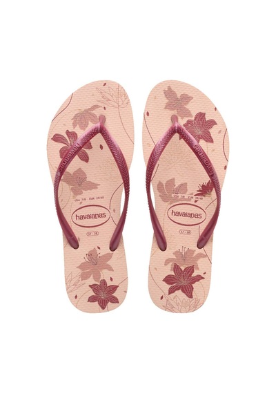 Slim Organic Pink Kadın Terlik-4858 Pembe