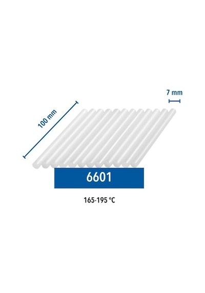 Yüksek Isı Tutkal Çubuğu, 12 Adet, 100 Mm Uzunluk