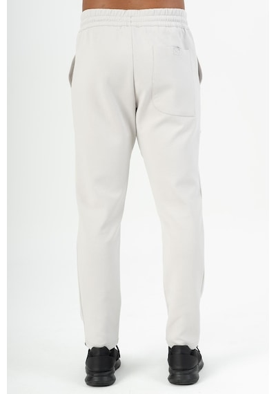 Maraton Sportswear Regular Erkek Dar Paça Basic Gümüş Gri Eşofman Altı 22480-gümüş Gri Açık Gri