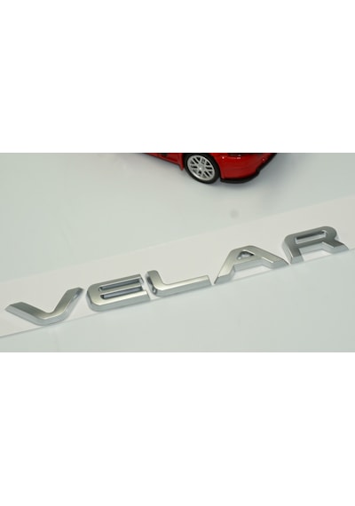 Land Rover Range Rover Velar Bagaj Gri Abs Logo Amblem