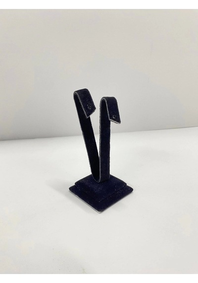 Yerli Üretim Süet Kumaş Siyah Renk 10 Cm Küpe Sergileme Aksesuar Çok Renkli