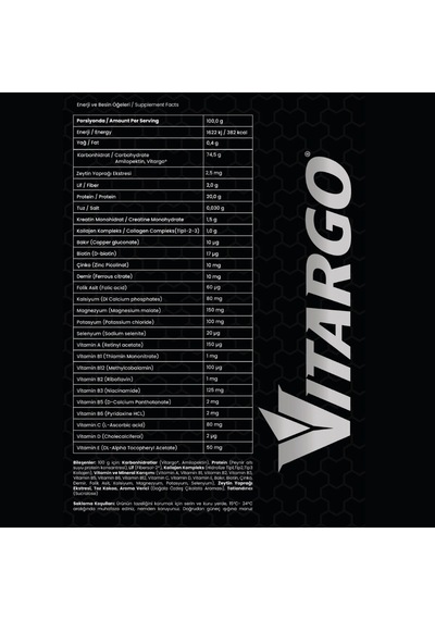 Army Of One Mass Stack + Vitargo Carbolader 1 Kg Çikolata