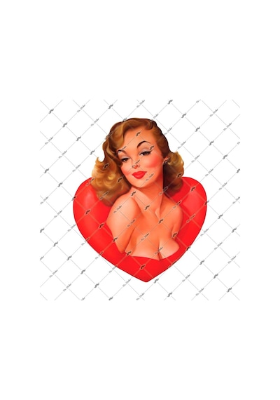 Bay Etiket Pnp28Pinup Kizi Sticker