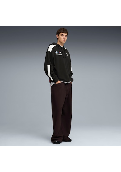 Puma Bmw M Motorsport Replıca Drıvers Erkek Geniş Kesim Sweatshırt 713722 01 Siyah