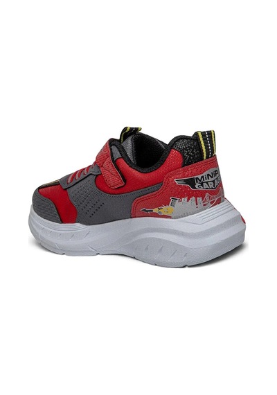 Tuğba Ortopedi 065 Erkek Çocuk Car Garage Sneaker Kırmızı