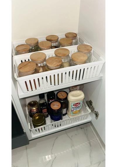 Clio 1 Adet Modüler Havlu Düzenleyici Çorap İç Çamaşırı Çekmece Içi Düzenleyici Organizer Şeffaf