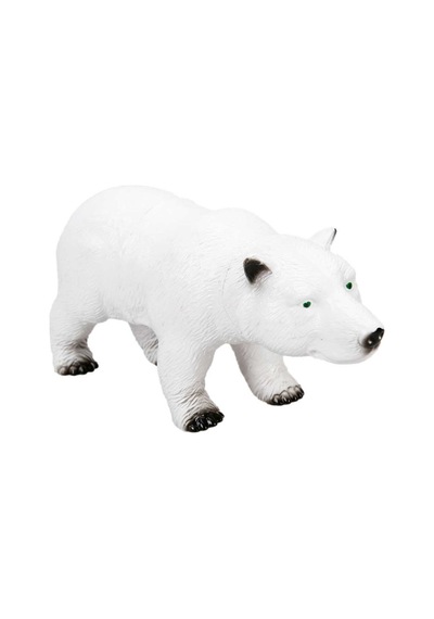 Yumuşak Soft Sesli Vahşi Hayvanlar Dünyası 27 Cm - Kutup Ayısı Lisinya