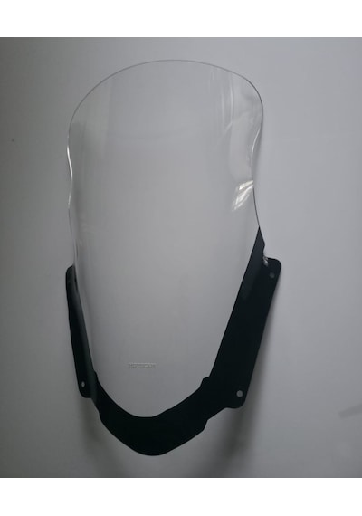 Motocam Suzuki Burgman 400 Ön Cam 2017-2026 Model 66cm Şeffaf Renkli 4mm Uzun Cam