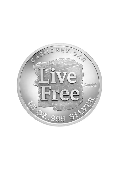 AgaKulche Özgür Libertas 2022 Gümüş Sikke Coin