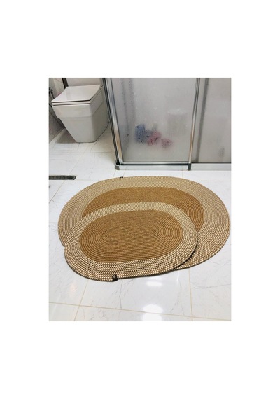 Jüt,hasır,2 Li,banyo Paspas Takımı,bohem Tarzı Banyo Takımı,iskandinav Paspas/sepet Belirtilmemiş Belirtilmemiş